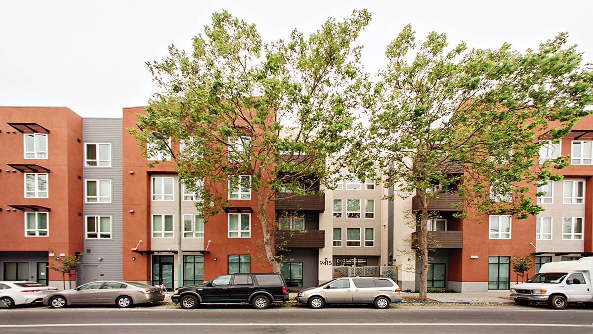 95th and International affordable housing in Oakland